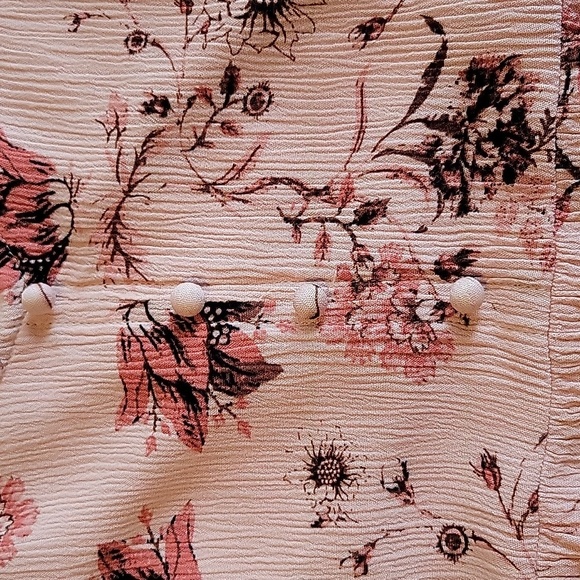 MAURICES boho Baby Doll Summer Pink Dress - Picture 5 of 7